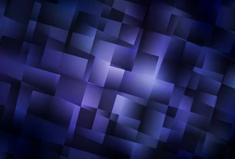 Dark Purple vector pattern in square style. イラスト素材