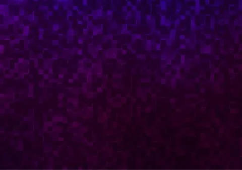 Dark Purple vector pattern in square style. Stock Illustration