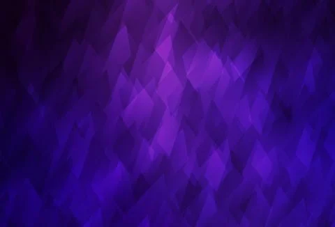 Dark Purple vector pattern in square style. Illustrazione stock