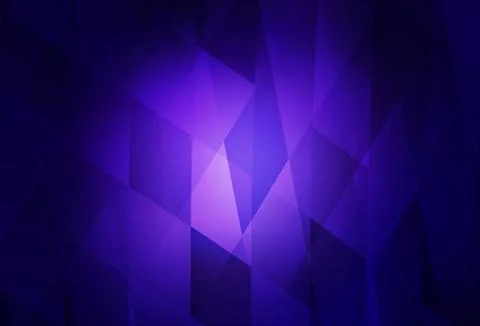 Dark Purple vector pattern in square style. Stock Illustration