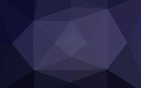 Dark Purple vector polygonal pattern. イラスト素材