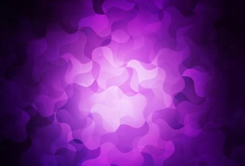 Dark Purple vector shining triangular layout. Stock Illustration