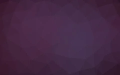 Dark Purple vector shining triangular pattern. 스톡 일러스트