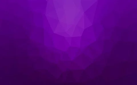 Dark Purple vector shining triangular template. 库存插图