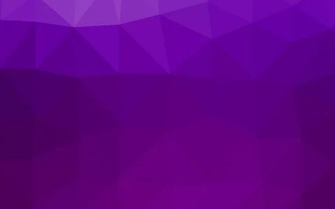 Dark Purple vector shining triangular pattern. Illustrazione stock