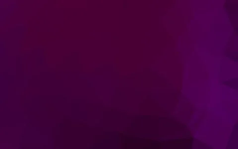 Dark Purple vector shining triangular pattern. Illustrazione stock