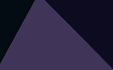 Dark Purple vector shining triangular background. Illustrazione stock