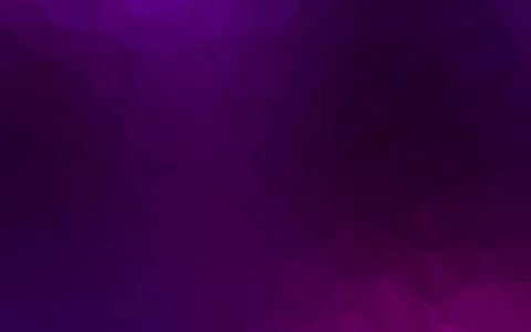 Dark Purple vector shining triangular pattern. Illustrazione stock