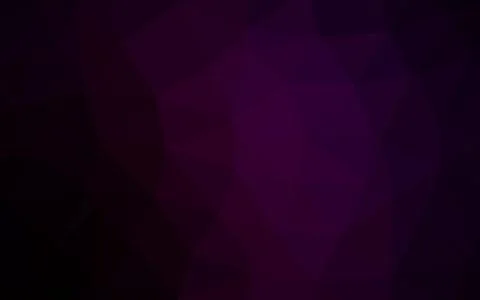 Dark Purple vector shining triangular pattern. 스톡 일러스트
