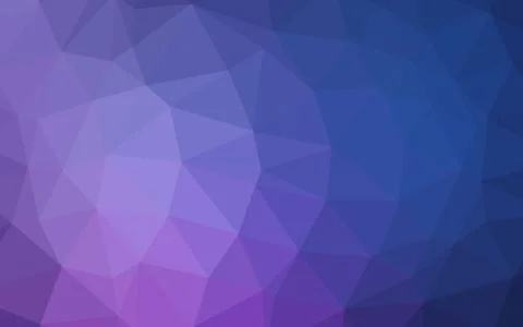 Dark Purple vector shining triangular pattern. Stock Illustration