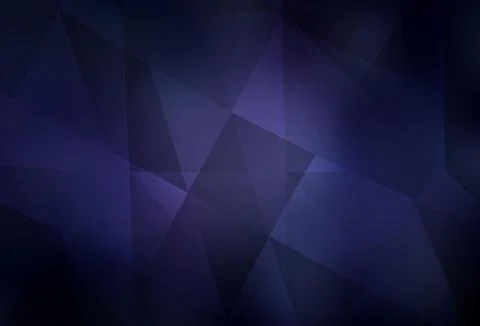 Dark Purple vector shining triangular layout. Ilustração Stock