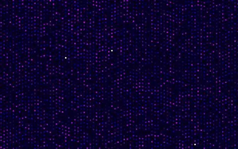 Dark Purple vector template with circles. Ilustración de archivo