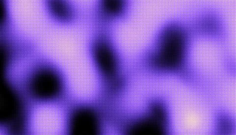 Dark Purple vector template with circles. Blurred bubbles on abstract background Illustrazione stock