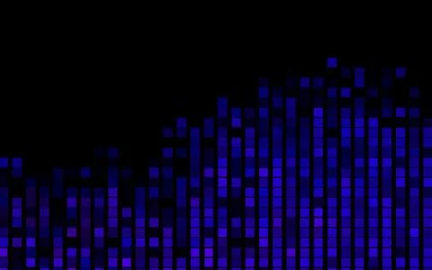Dark Purple vector template with crystals, rectangles. Stock Illustration
