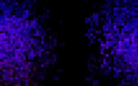 Dark Purple vector template with crystals, rectangles. Stock-Illustration