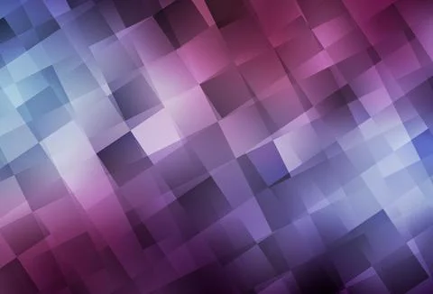Dark Purple vector template with rhombus. Stock Illustration