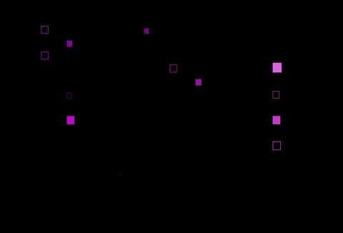 Dark Purple vector template with square style. Stock Illustration