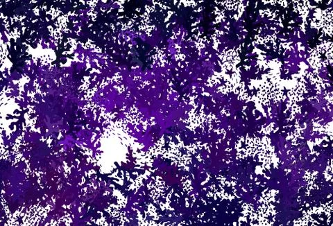 Dark Purple vector texture with abstract forms. Stock Illustration