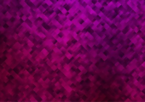 Dark Purple vector texture in rectangular style. Stock Illustration