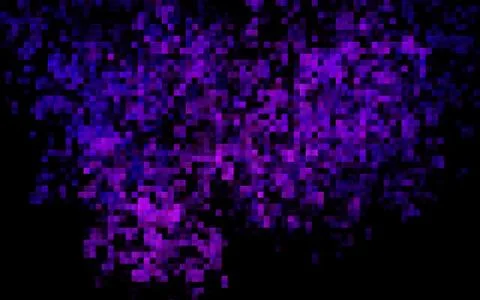 Dark Purple vector texture in rectangular style. Stock Illustration