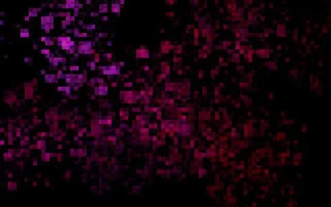 Dark Purple vector texture in rectangular style. Stock Illustration