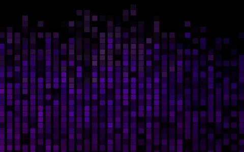 Dark Purple vector texture in rectangular style. Stock Illustration