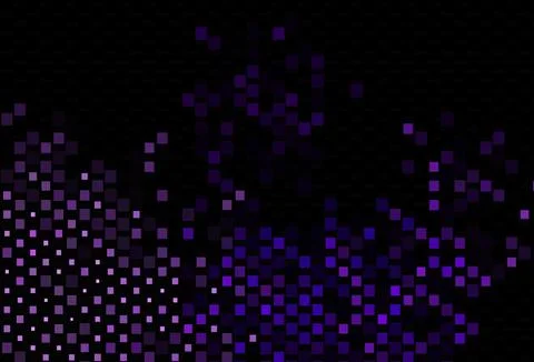 Dark Purple vector texture with rectangular style. Stock Illustration