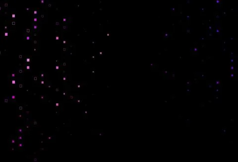 Dark Purple vector texture with rectangular style. Stock Illustration