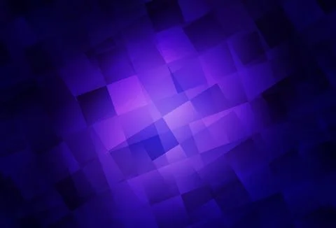 Dark Purple vector texture in rectangular style. Stock Illustration