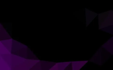 Dark Purple vector triangle mosaic template. イラスト素材