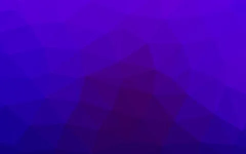 Dark Purple vector triangle mosaic cover. Stock-Illustration