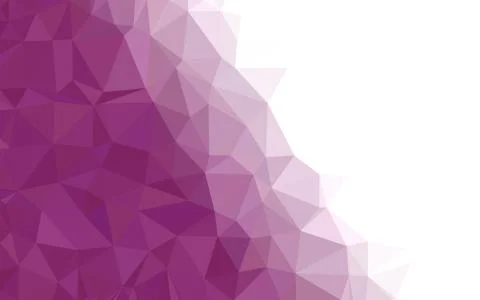 Dark Purple, White  triangular low poly, Mosaic pattern Background, Vector il イラスト素材