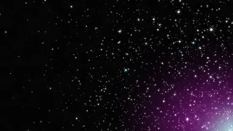 Dark Purpple Flying Particles Background Stock Footage 113240761