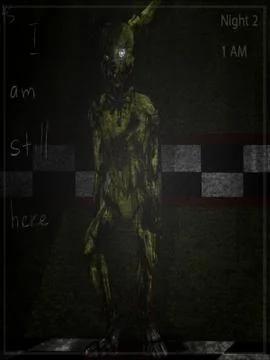 Dark rabbit from the future Illustrazione stock