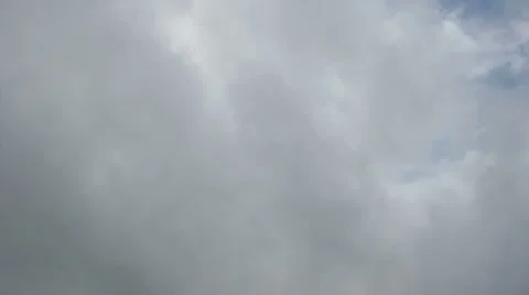 Dark rain and storm clouds over sky Stock Footage 37963165