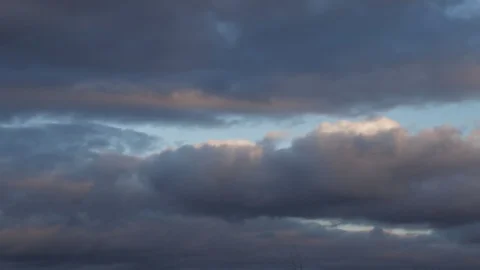 Dark Rain clouds Stock-Footage 89542729