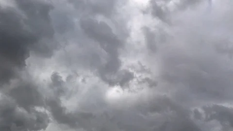 Dark-rain-clouds Stock Footage 97968143