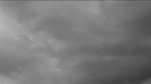 Dark rain clouds time lapse Vídeo Stock 717943