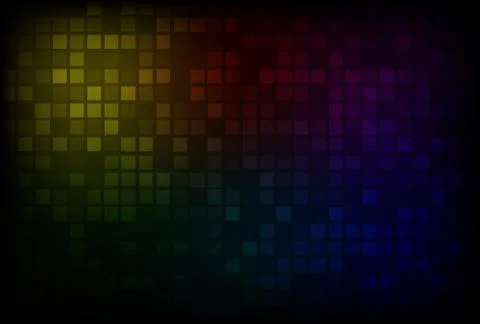 Dark rainbow background Stock Illustration