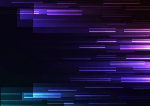 Dark rainbow overlap pixel speed abstract background Stock Illustration