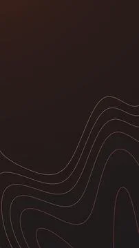 Dark red abstract background with elegant contour waves and soft gradients... Stock Illustration