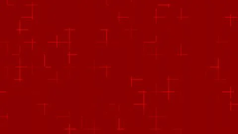 Dark Red Abstract Background with Glowing Line Particles Stock Illustration
