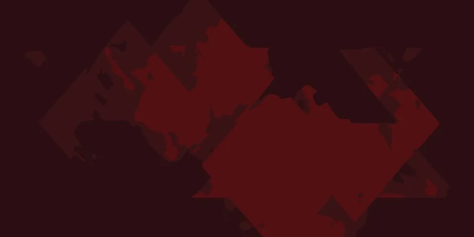 Dark red abstract geometric background with layered shapes and artistic Stock Illustration