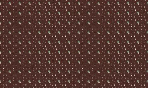 Dark red and black polka dot fabric pattern background Иллюстрация