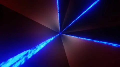Dark Red and Blue Star Energy Background VJ Loop in 4K Stock Footage 248351942