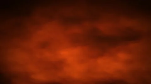 Dark Red and Orange Smoke Rising Motion Loop Background Stock Footage 340137999