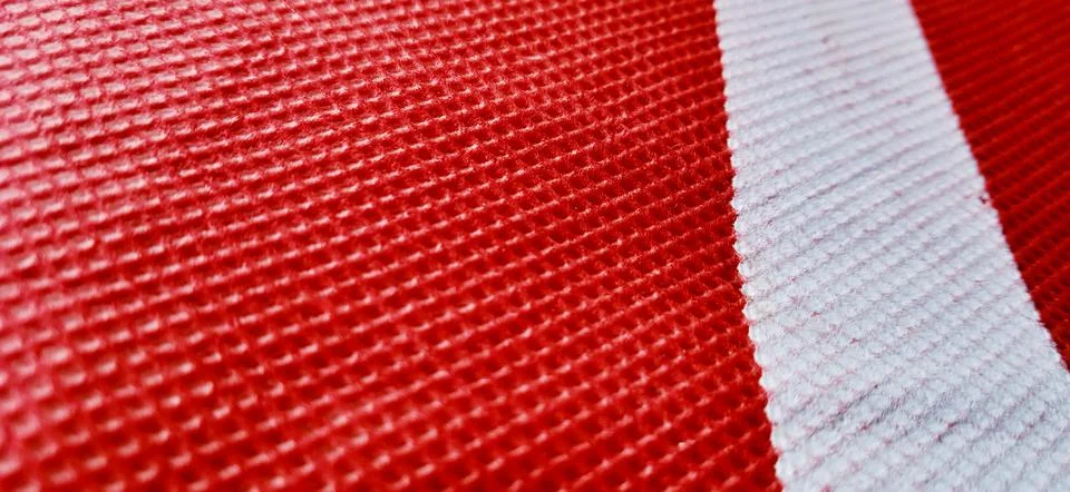 Dark red background with broken white lines. Stock Photos
