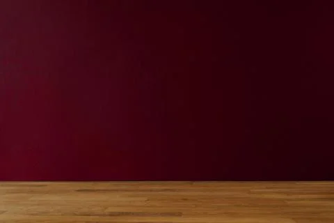 Dark red background for copy space and wooden table Stock Photos
