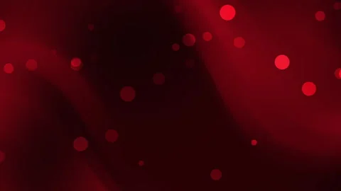 Dark red background with glowing circular light effects. Suitable for futuristic Vidéo 334388593
