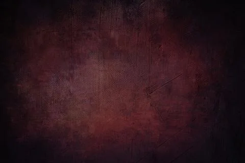 Dark red background or texture with black vignette borders Stock Photos